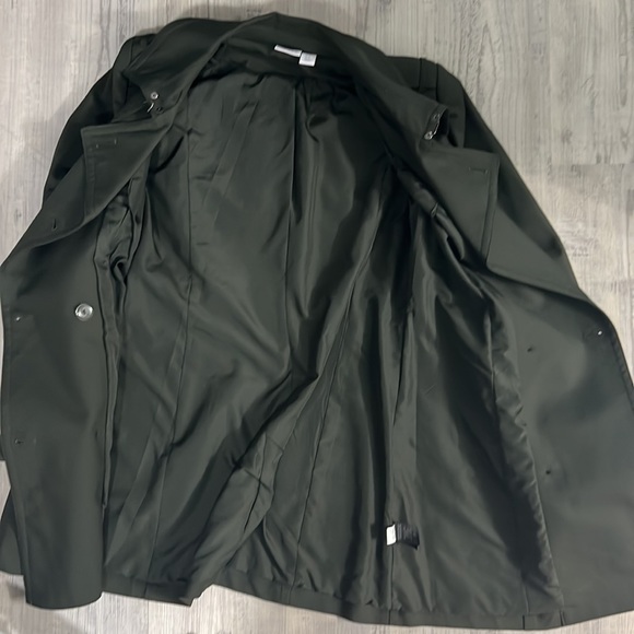 Fall/Spring olive green peacoat - Picture 5 of 8